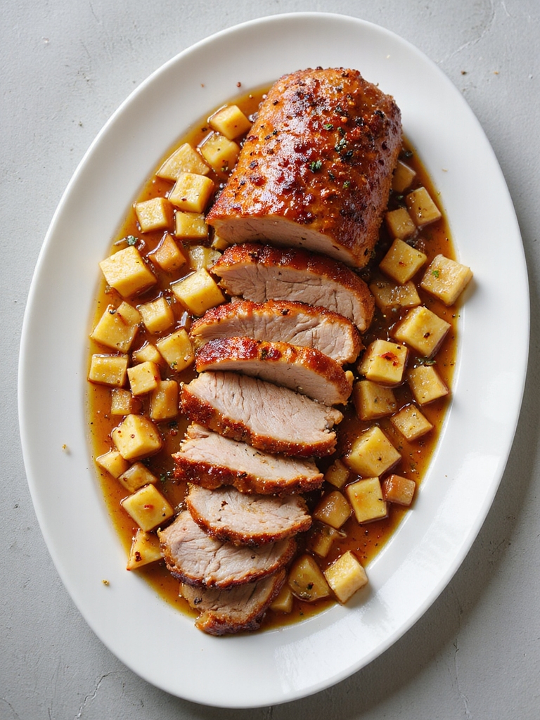 tropical sweet spicy roast