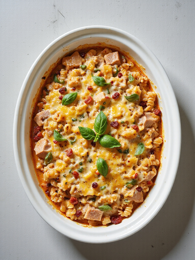tuna casserole with tomatoes