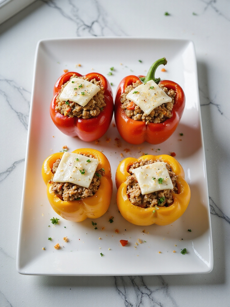 turkey stuffed bell peppers