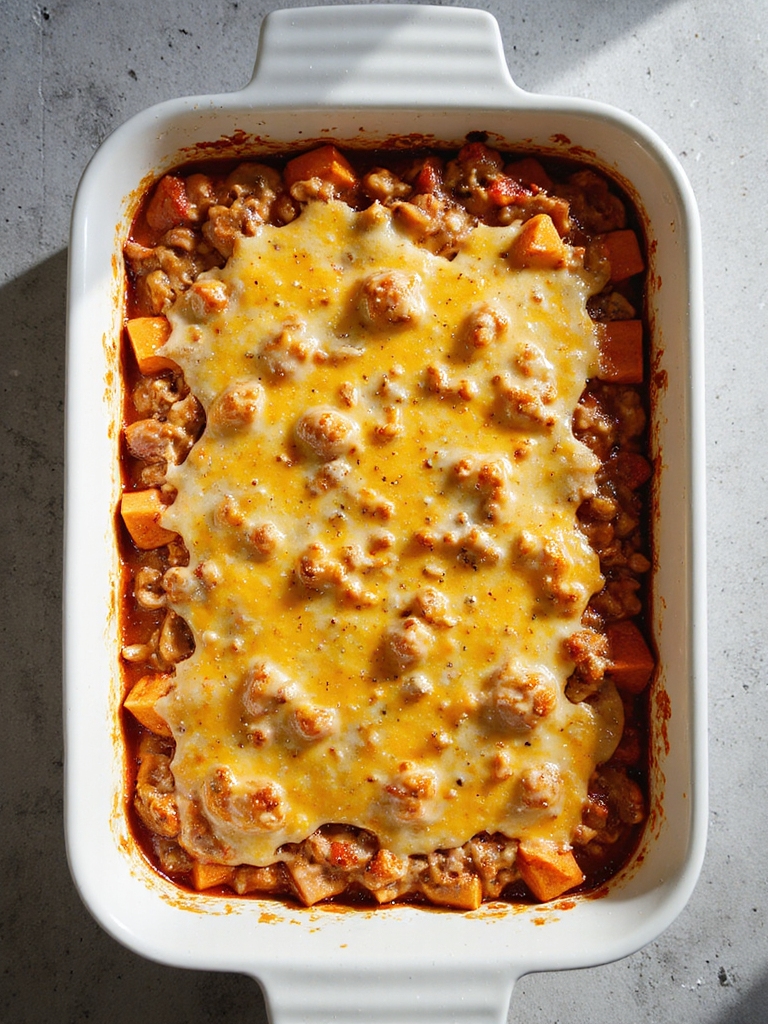 turkey sweet potato casserole