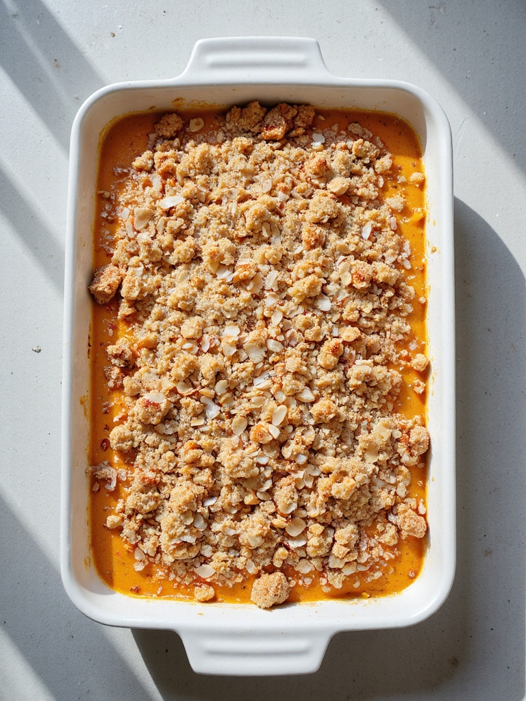 vegan sweet potato casserole delight