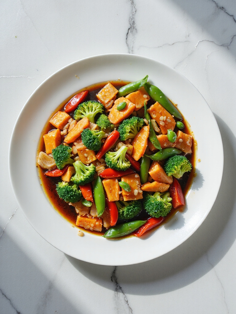 vegetarian stir fry vibrant recipe