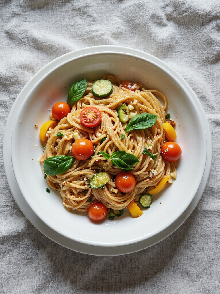 veggie rich pasta recipe