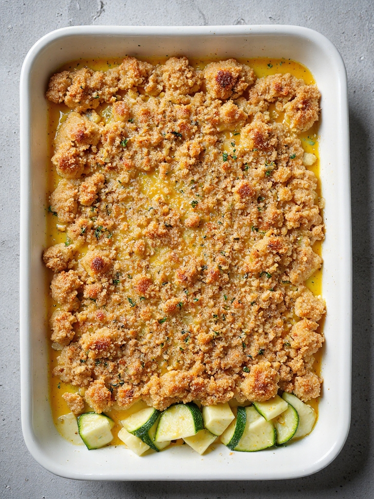 whole grain squash casserole