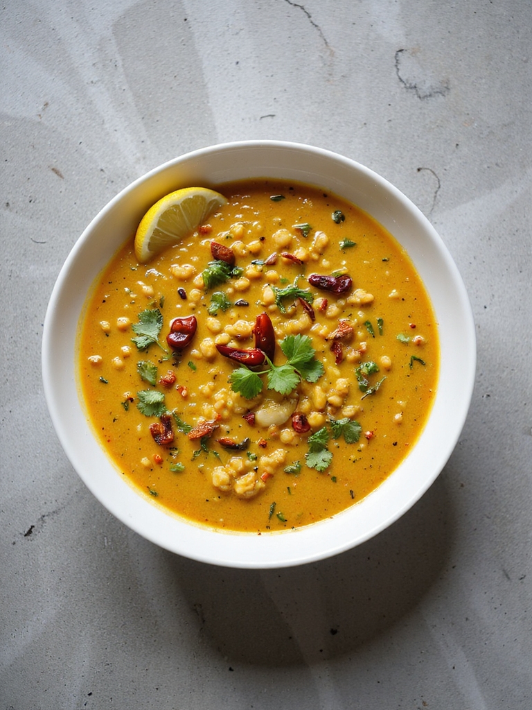 zesty comforting lentil dish