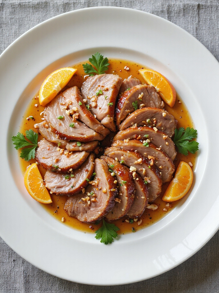 zesty orange ginger marinade
