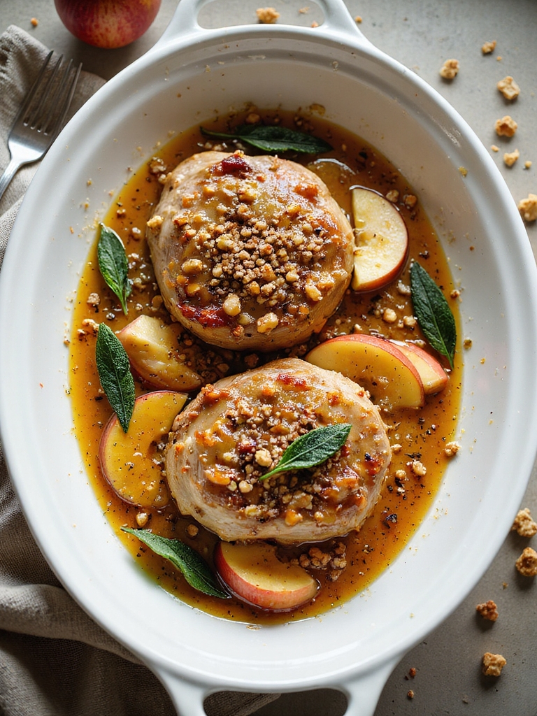 apple cheddar sage stuffing