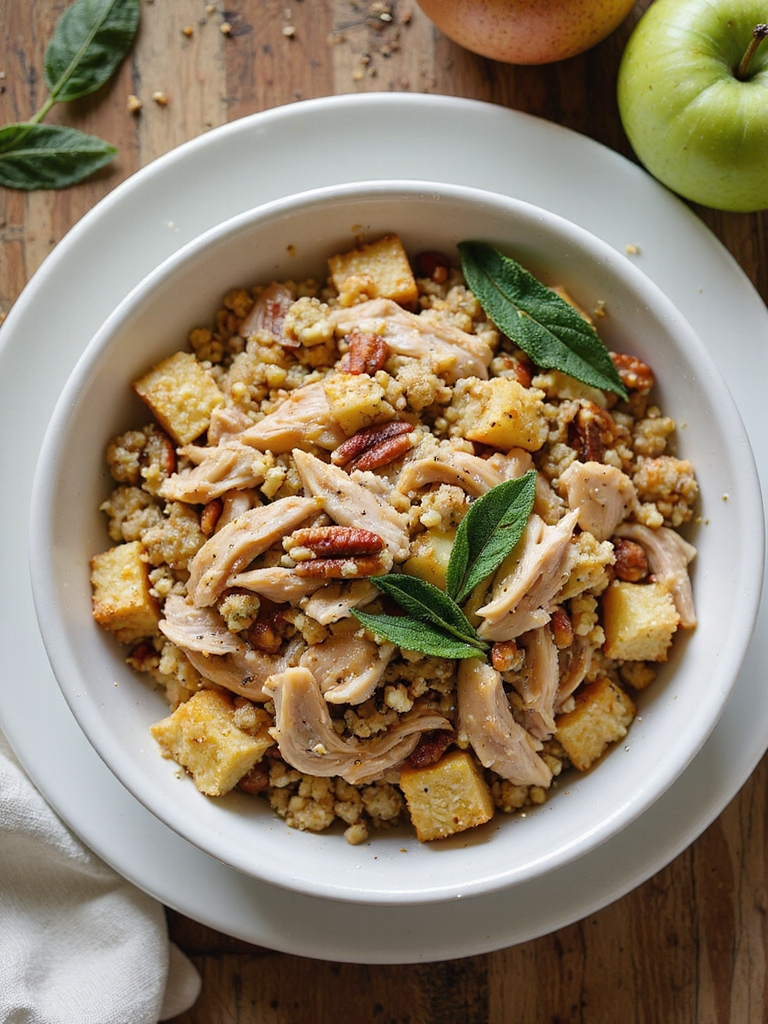 apple sage turkey stuffing