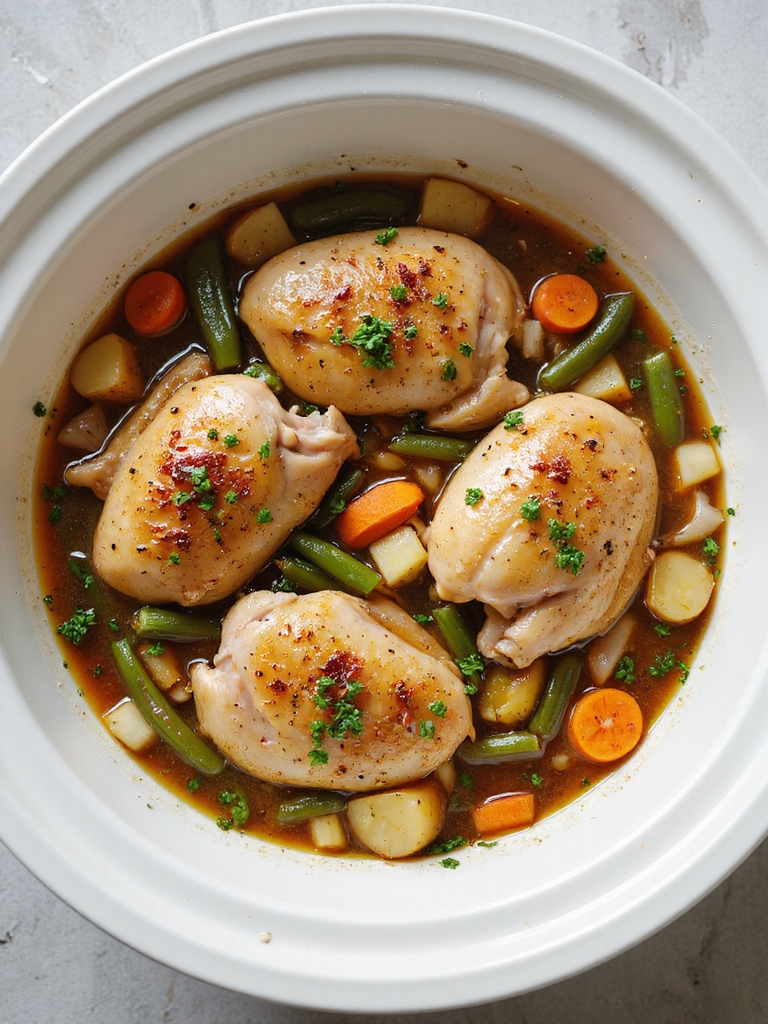 assemble freeze slow cook chicken