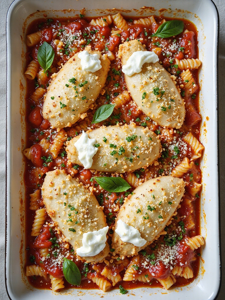 assemble refrigerate bake broil