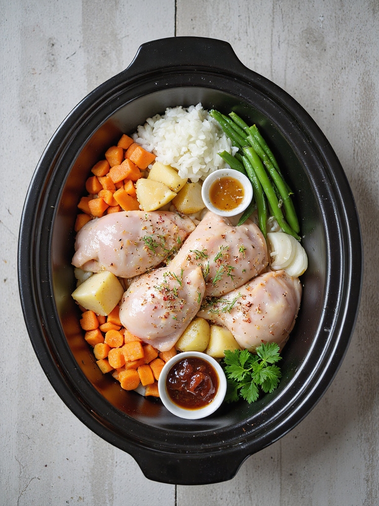 balanced make ahead crockpot meal