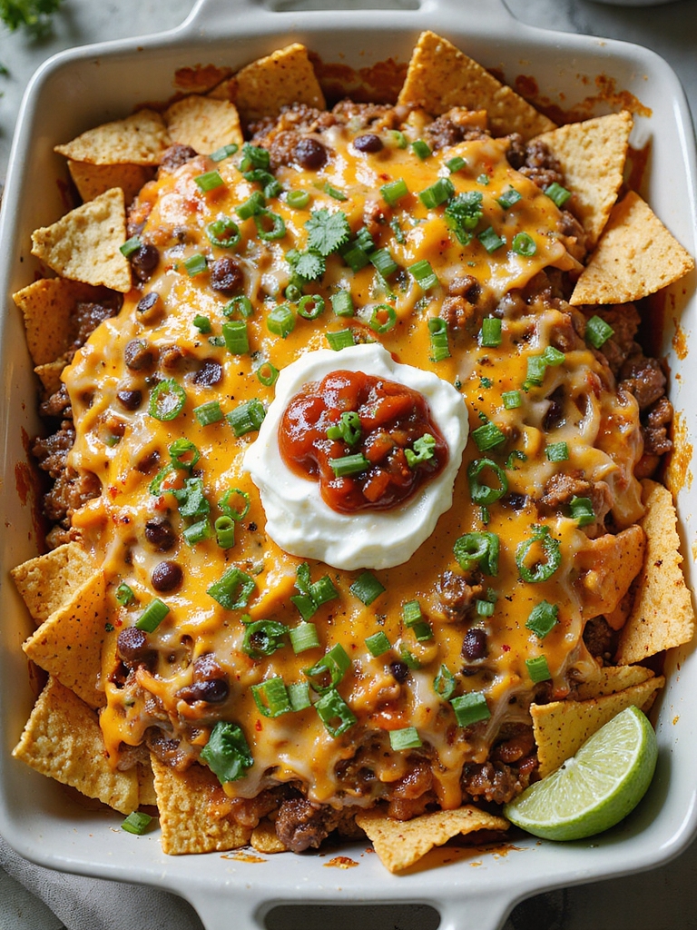 bold flavorful taco casserole