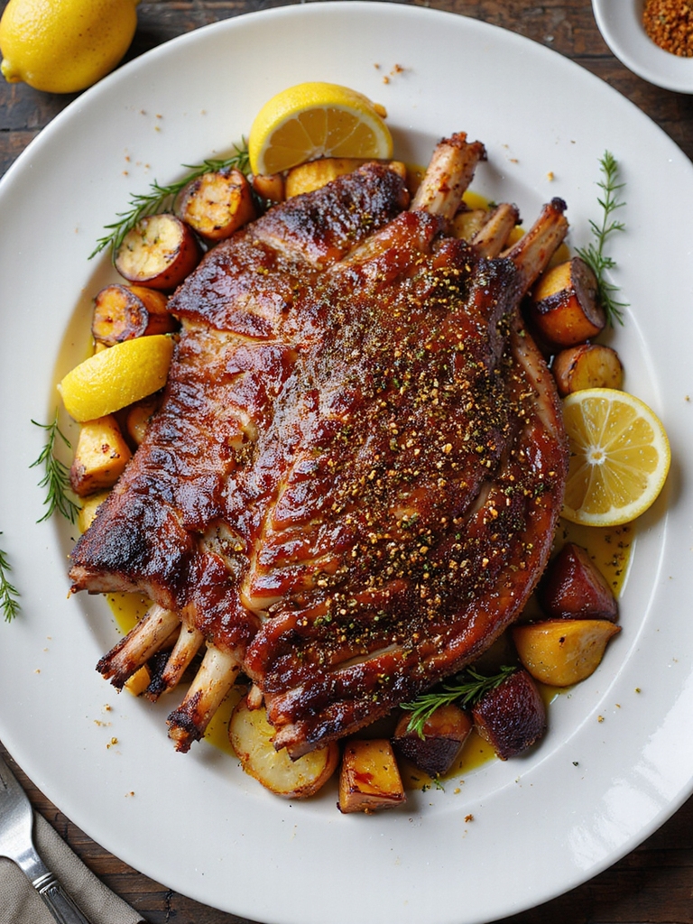 bold spiced pork rib rub