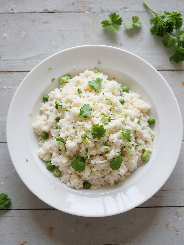bright cilantro lime fluffy basmati