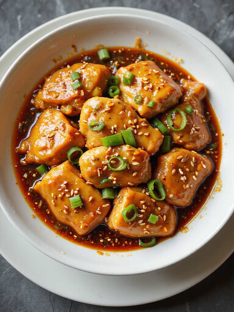 bright glossy paleo orange sauce