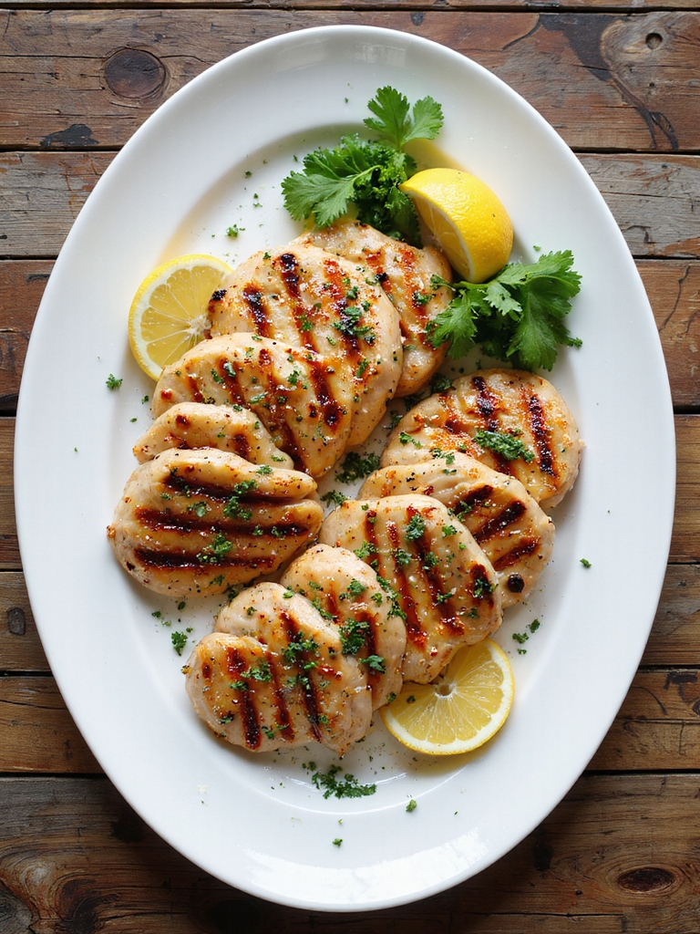 bright herb yogurt grilled chicken