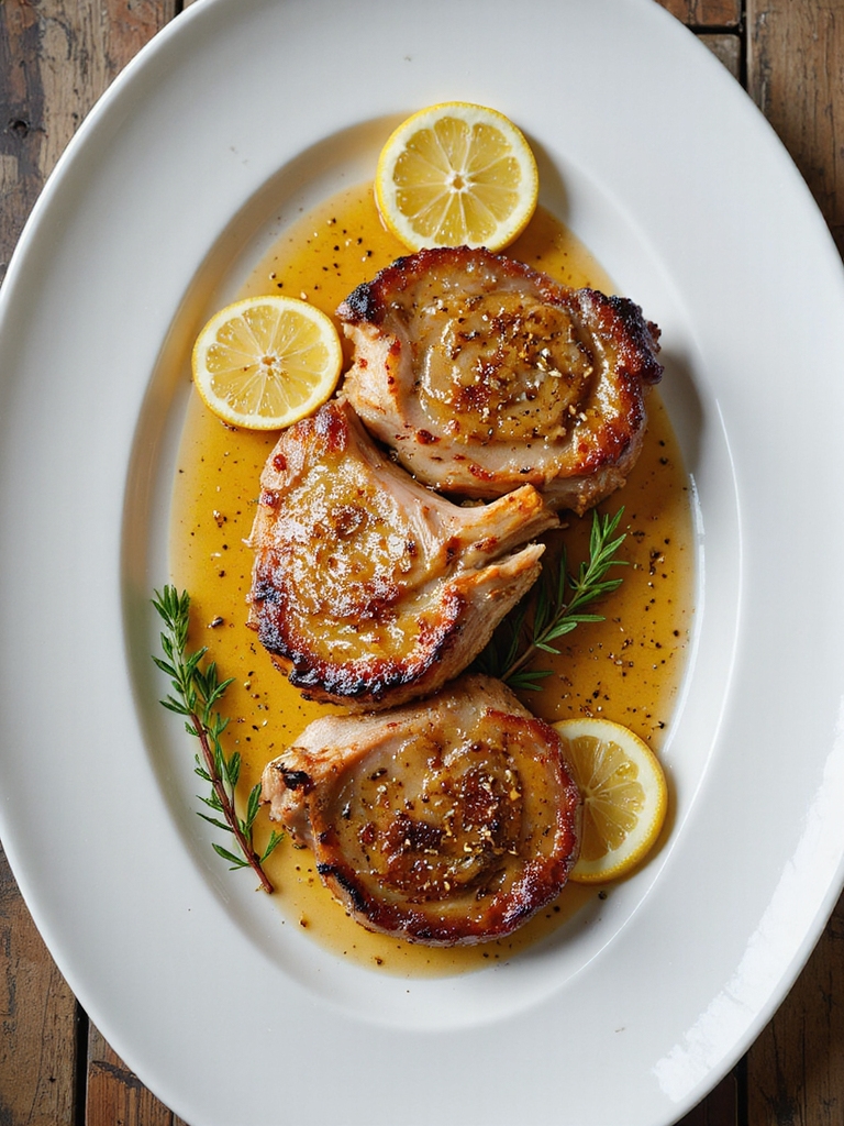 bright savory pan sauce