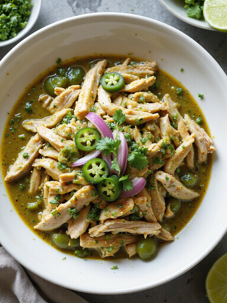 bright tangy slow cooker chicken