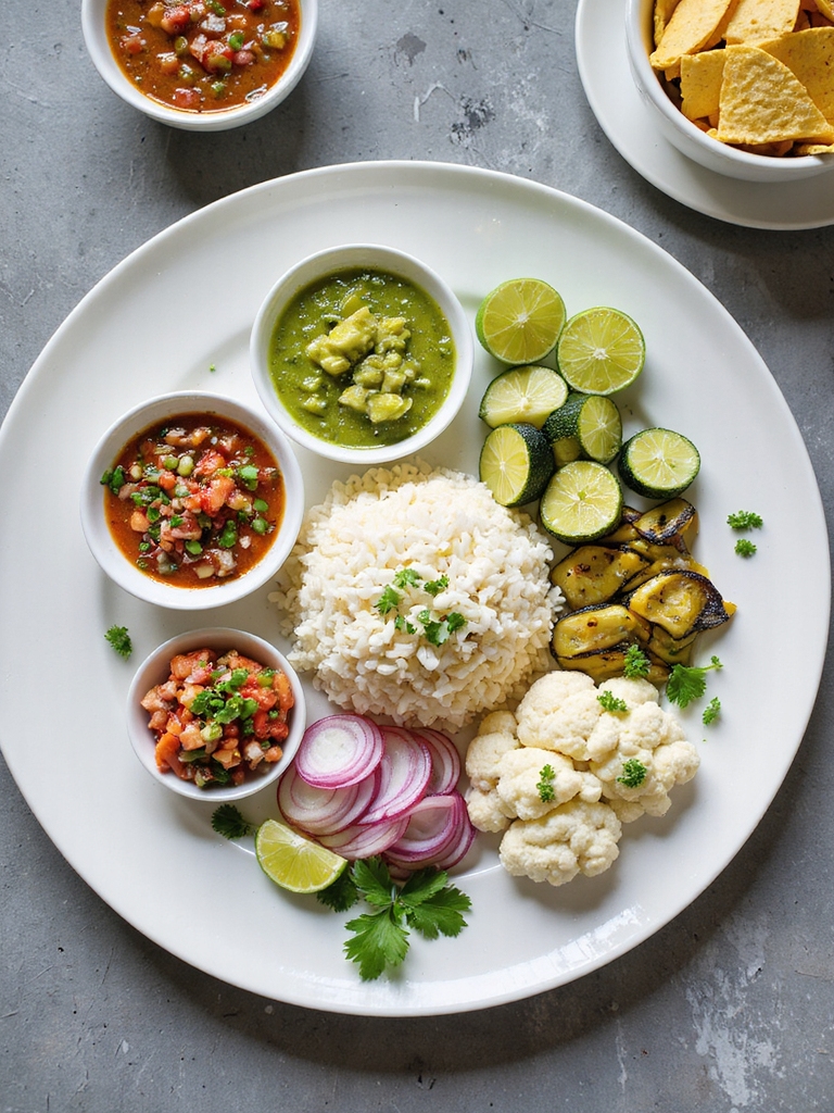 bright trio of keto salsas