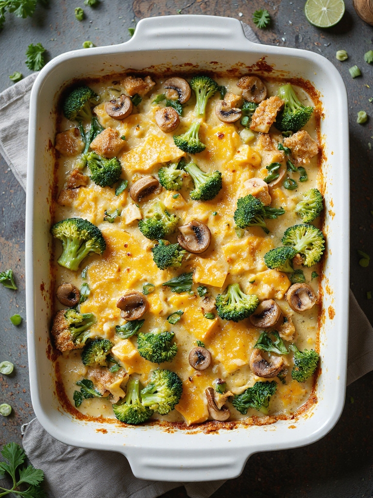 broccoli cheddar egg casserole