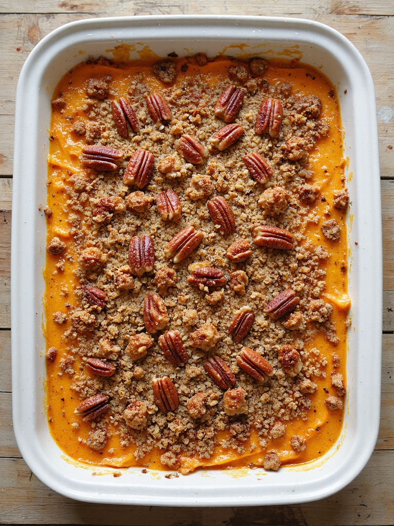 brown butter pecan sweet potatoes