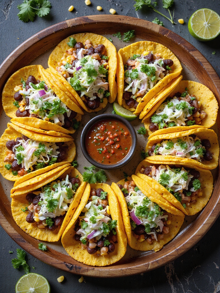 budget friendly black bean tacos