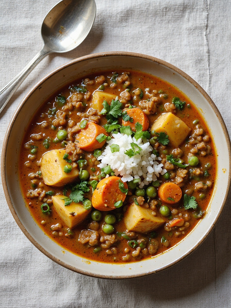 budget friendly slow cooker lentil curry