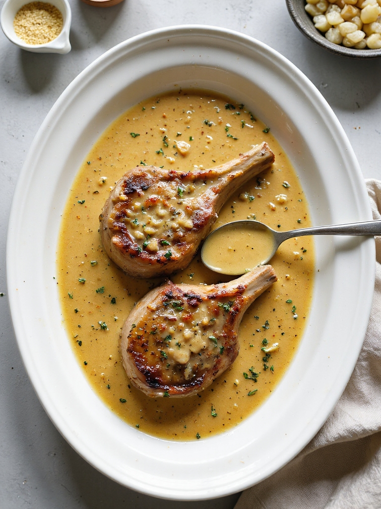 buttermilk brined pork chops