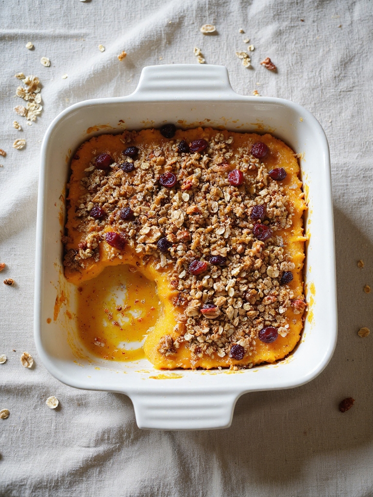 butternut squash oat crunch