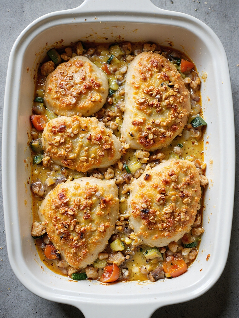 buttery crunch ritz chicken casserole