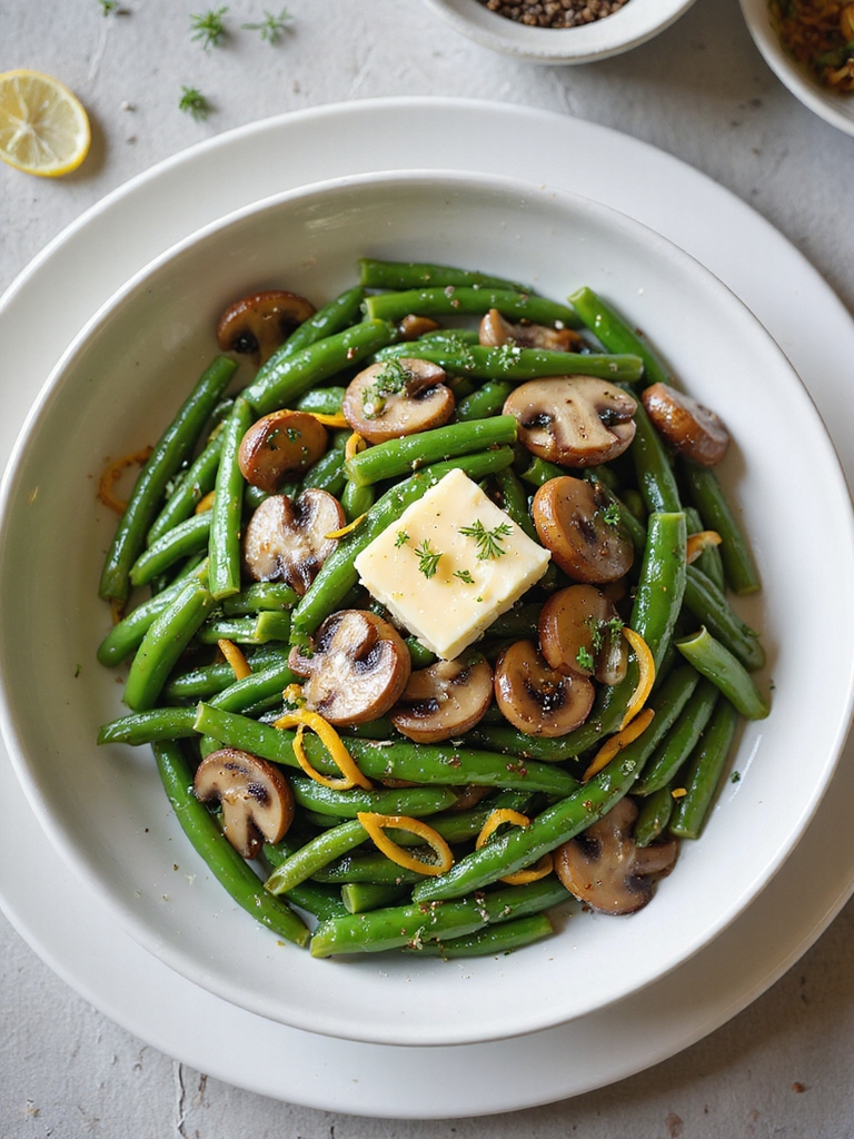 buttery tender holiday crockpot greenbeans