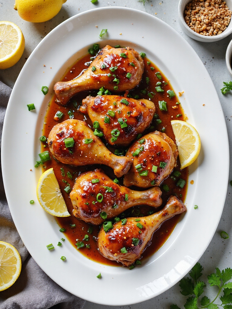 cajun slow cooked crispy drumsticks