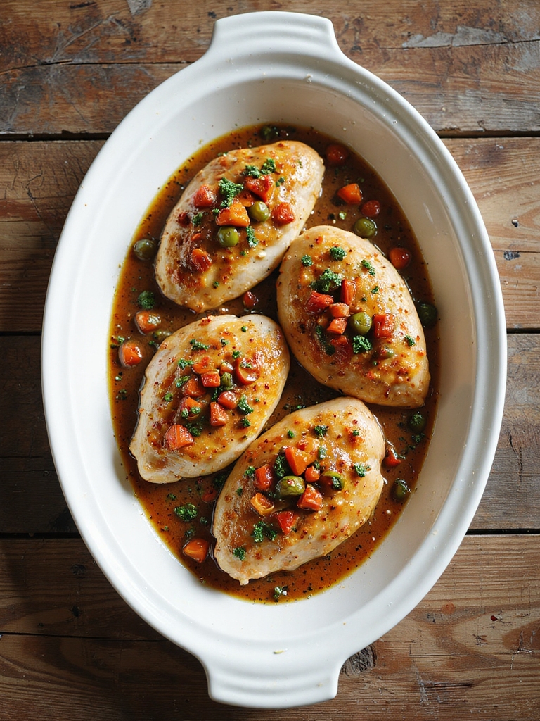 cajun stuffed chicken crockpot