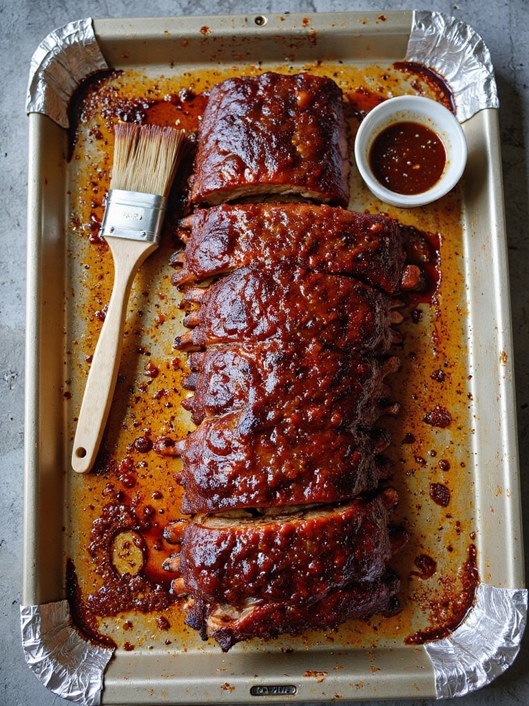 caramelize sauced crockpot ribs