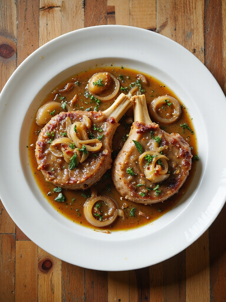 caramelized onion sage gravy