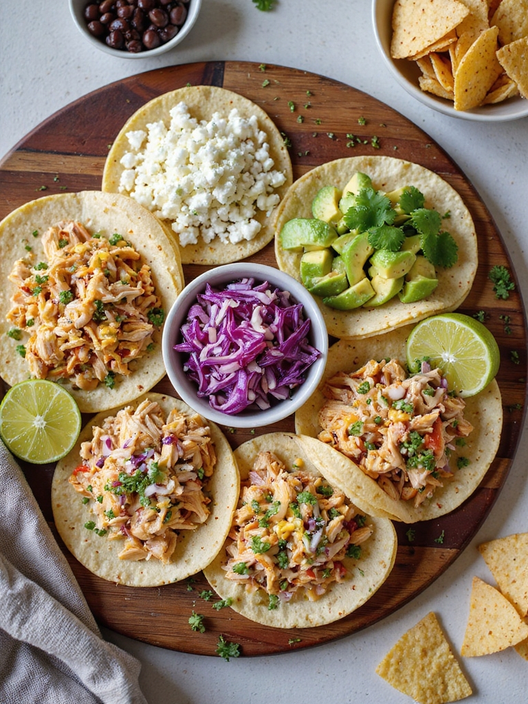 citrus crockpot taco toppings