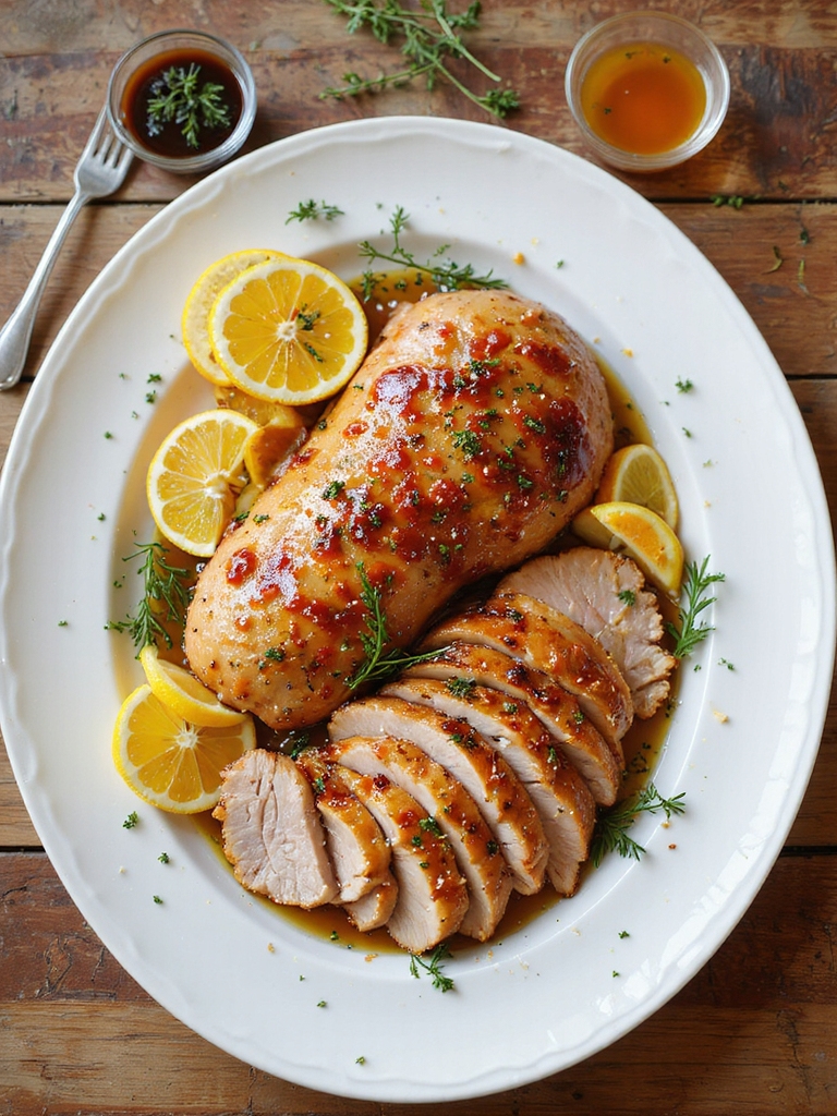 citrus soy marinated turkey tenderloins