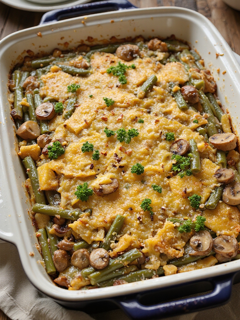 classic creamy green bean casserole