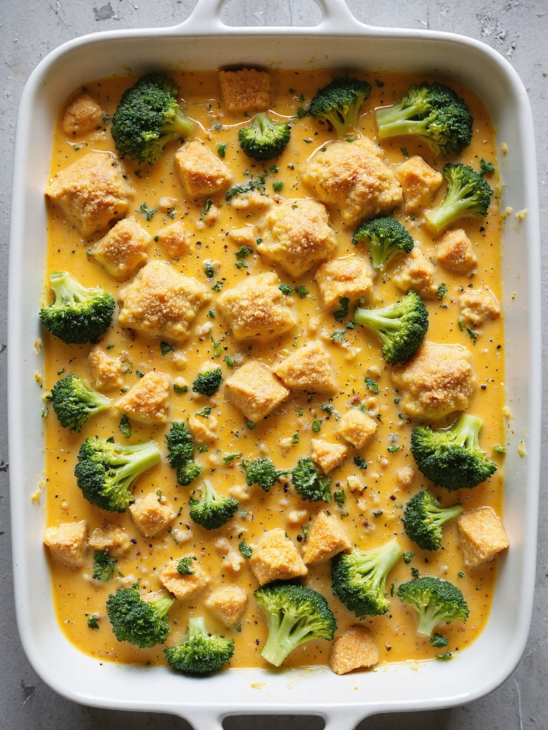 creamy broccoli casserole with ritz