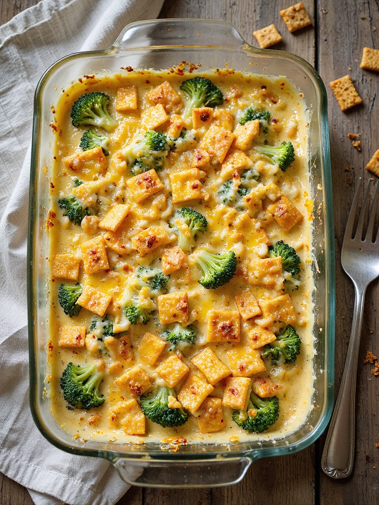 creamy broccoli ritz casserole