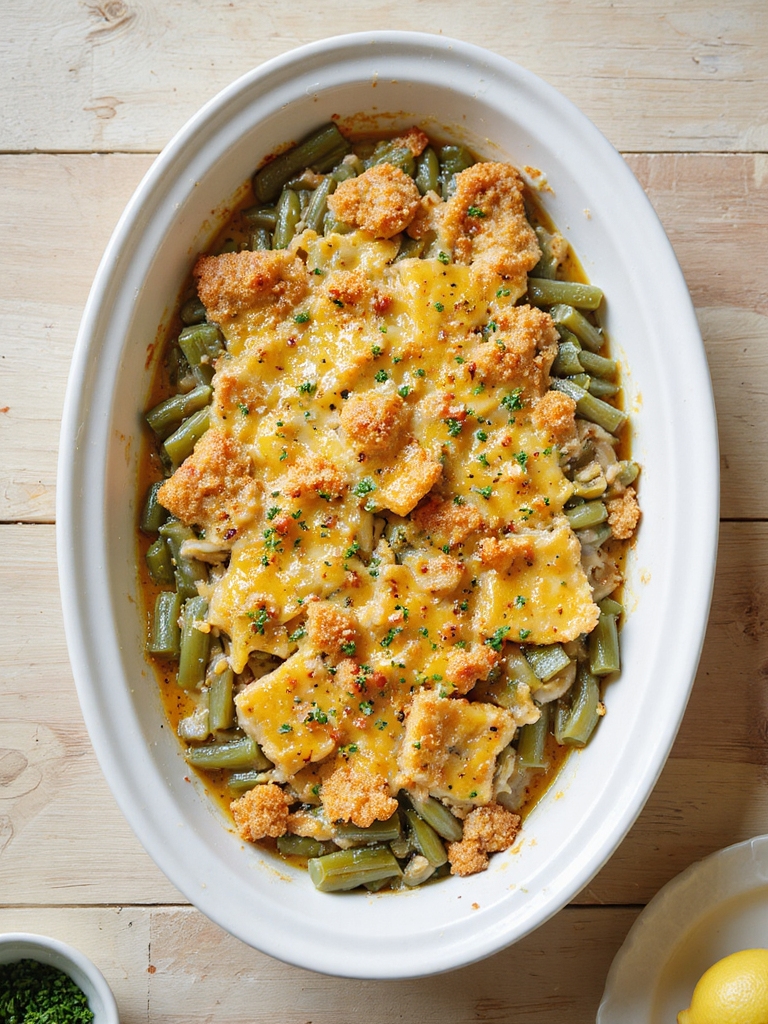 creamy campbell s green casserole