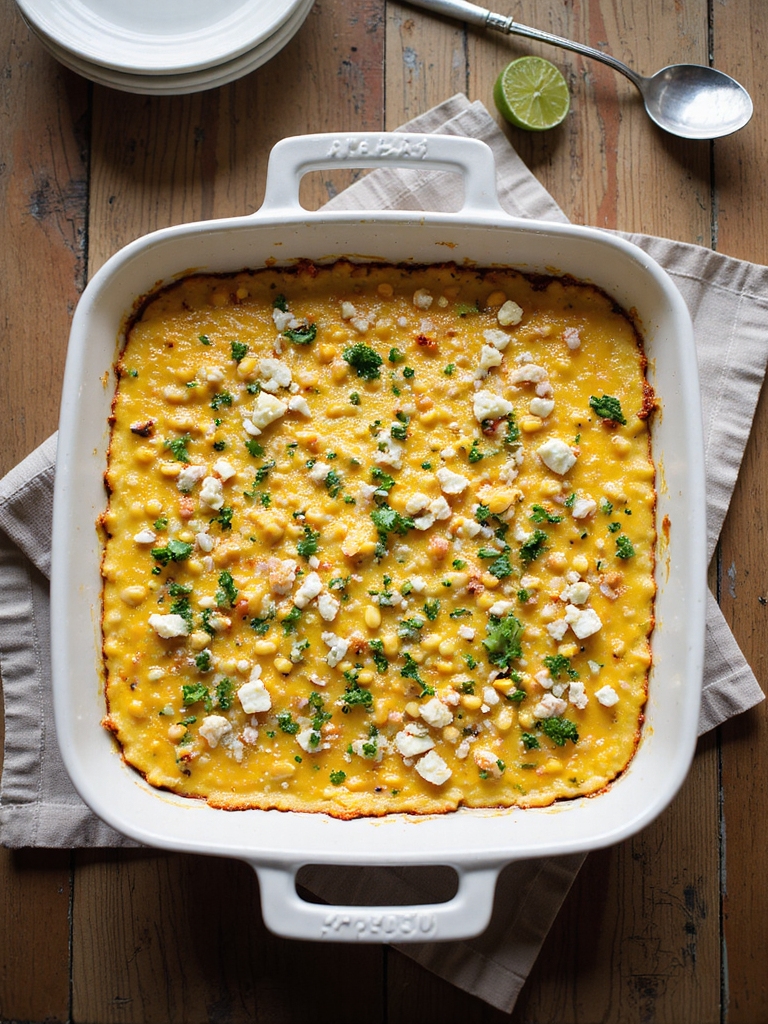 creamy cheesy mexican corn