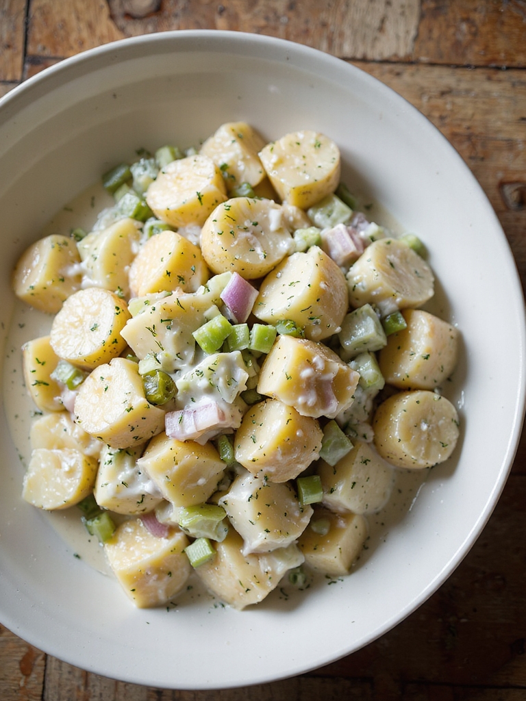 creamy dill potato salad