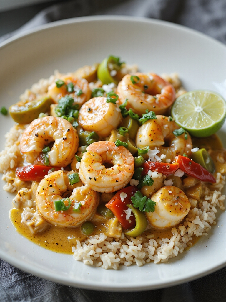 creamy flavorful seafood casserole