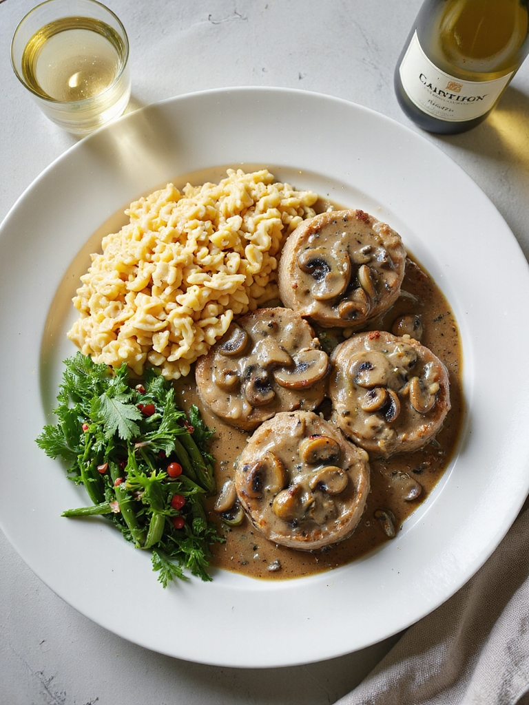creamy mushroom pork chops