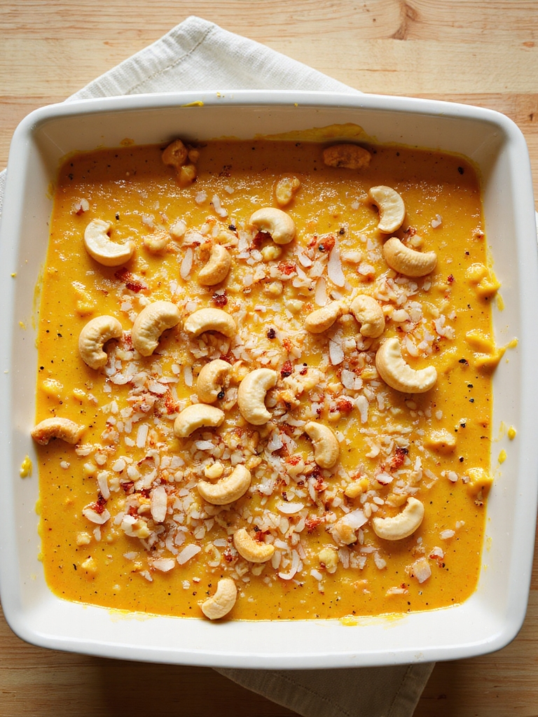 creamy roasted squash casserole