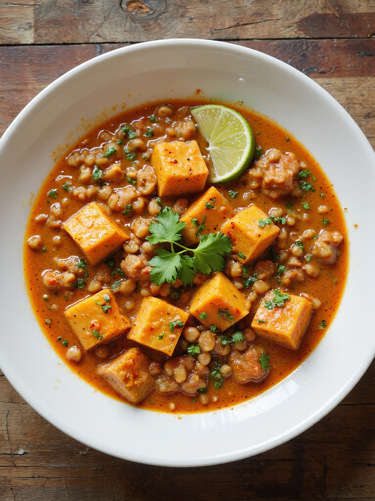 creamy slow cooked vegan curry