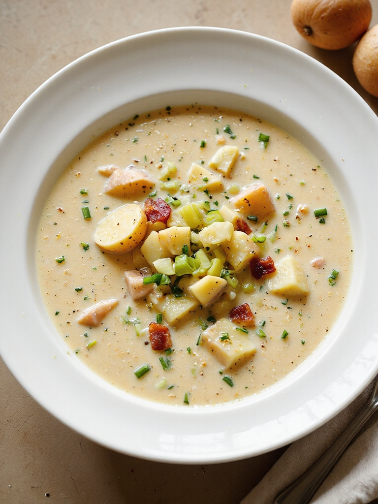 creamy slow cooker potato chowder