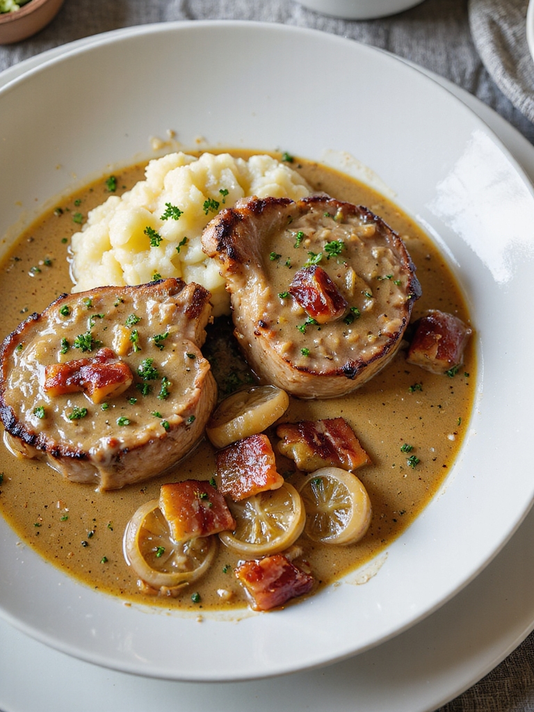 creamy southern pork chops