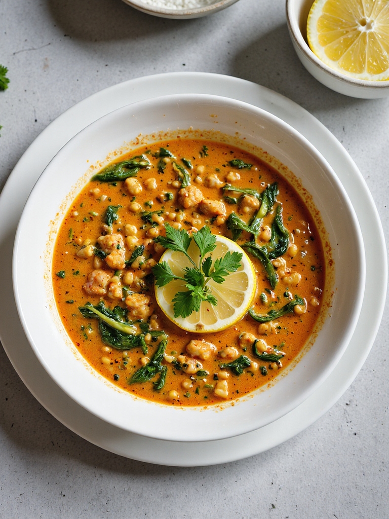 creamy spiced lentil coconut stew